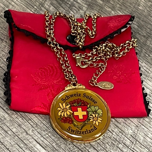 Vintage Schweiz Suisse Switzerland Necklace - Picture 12 of 12